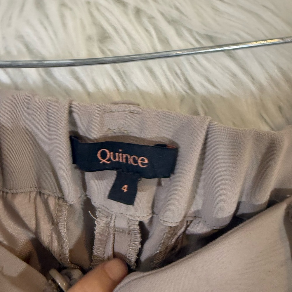 Quince Beige Trousers - Picture 2 of 3